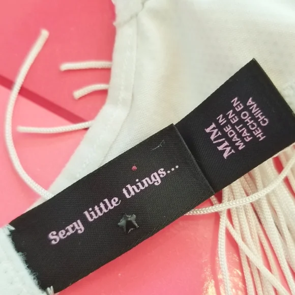 Victoria's Secret Vintage Sexy Little Things Cowgirl Bodysuit Lingerie Fringe - Picture 6 of 16